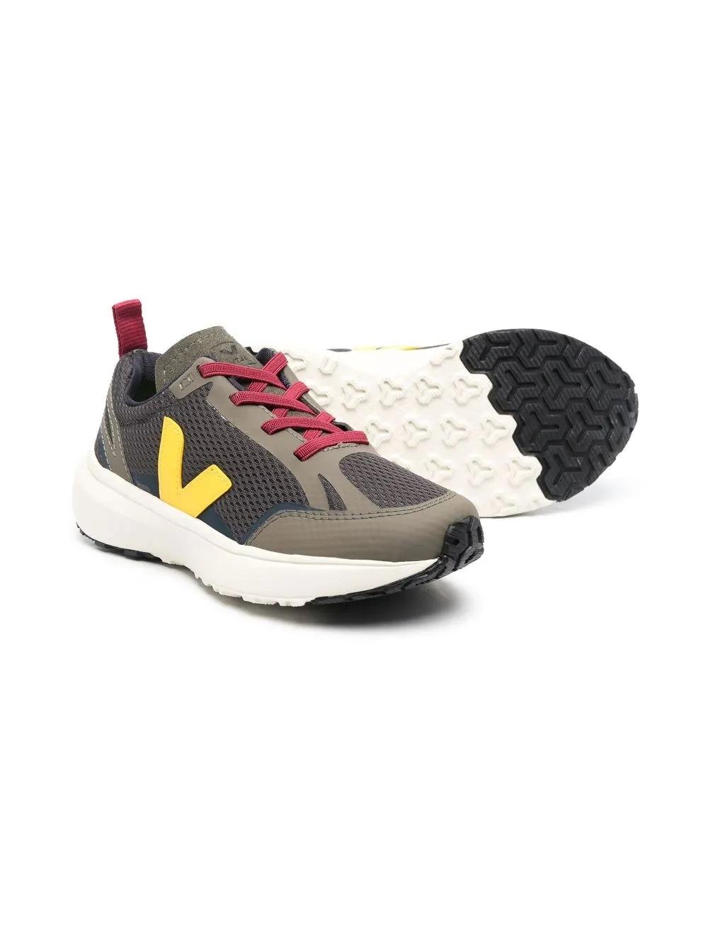 VEJA Kids Canary Alveomesh sneakers - Grijs
