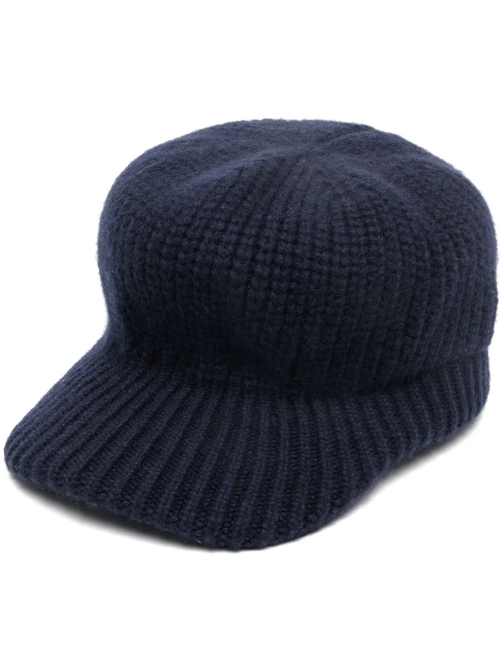 

Fedeli ribbed-knit cashmere cap - Blue