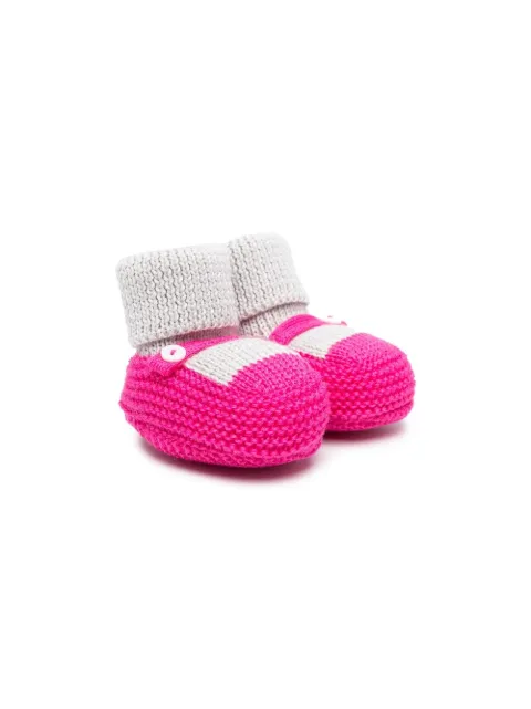 Little Bear knitted slip-on shoes