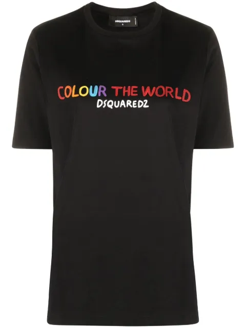 DSQUARED2 slogan-print T-shirt Women