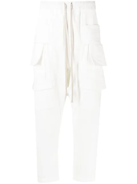 Rick Owens DRKSHDW drawstring straight-leg trousers
