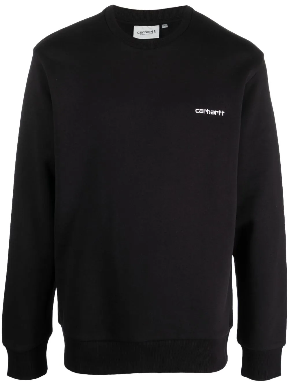 

Carhartt WIP embroidered-logo cotton sweatshirt - Black