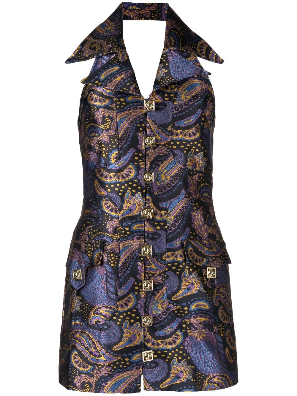 

Alice McCall Midnight Hour Mini Dress - Purple