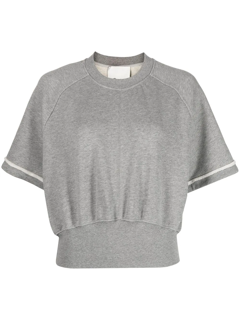 

3.1 Phillip Lim short-sleeve cotton sweatshirt - Grey