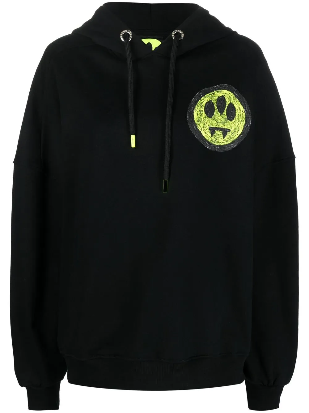 

BARROW oversized logo-print hoodie - Black