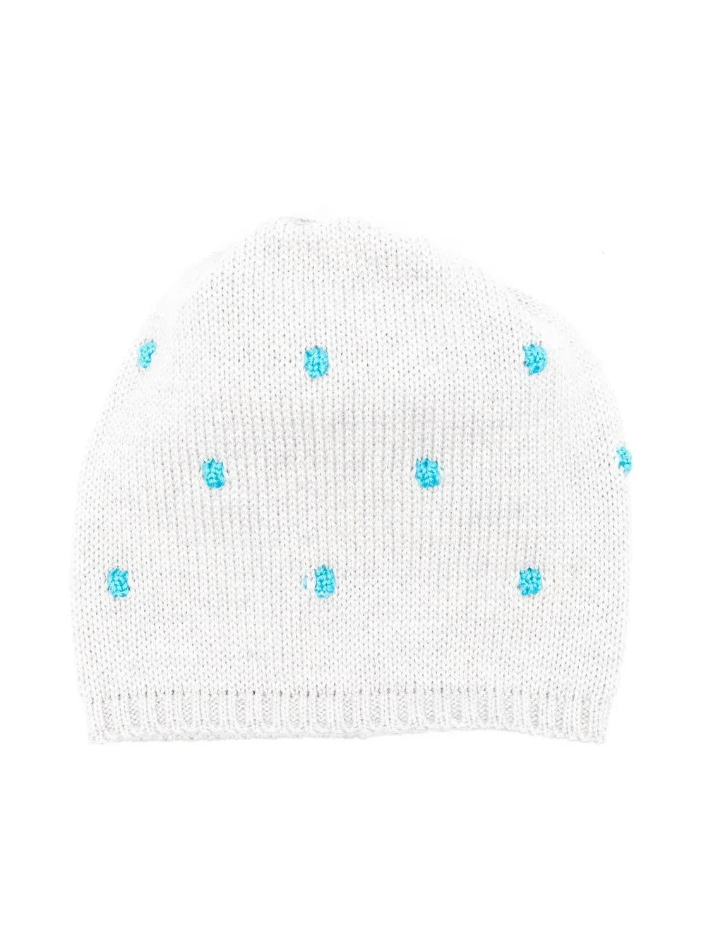 

Little Bear gorro con lunares bordados - Gris