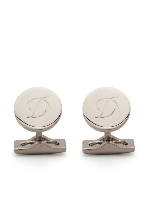 Boutons de manchette à logo gravé - S.T. Dupont - Modalova