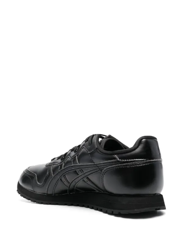 Comme Des Garçons Shirt ローカット レザースニーカー | ブラック