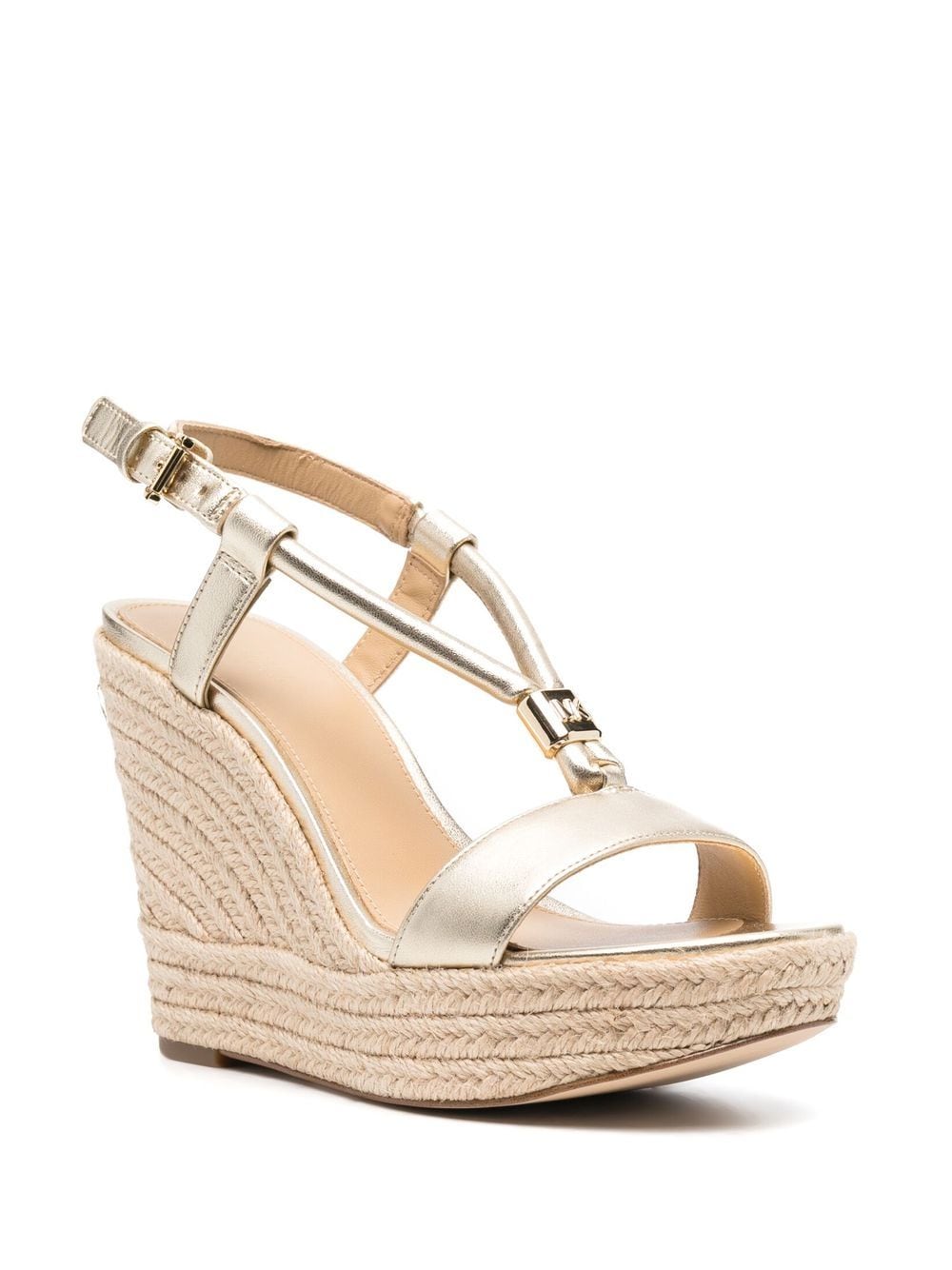 Michael Michael Kors Platform Raffia Sandals - Farfetch