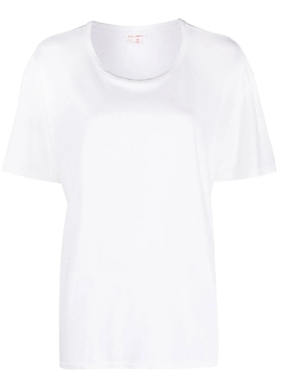 

A.P.C. linen-blend short-sleeve T-shirt - White