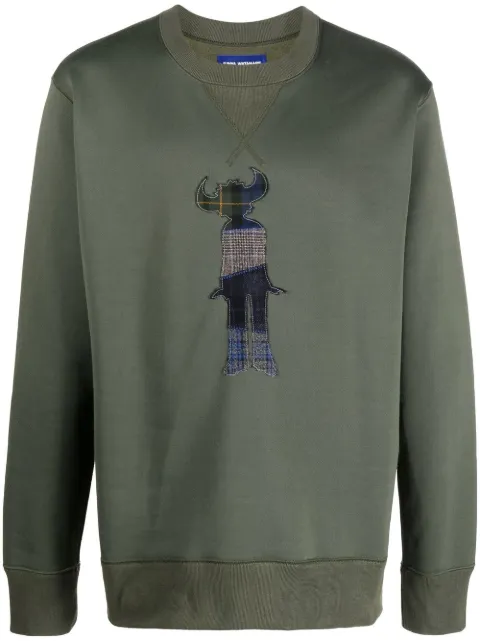 Junya Watanabe MAN sudadera con apliques