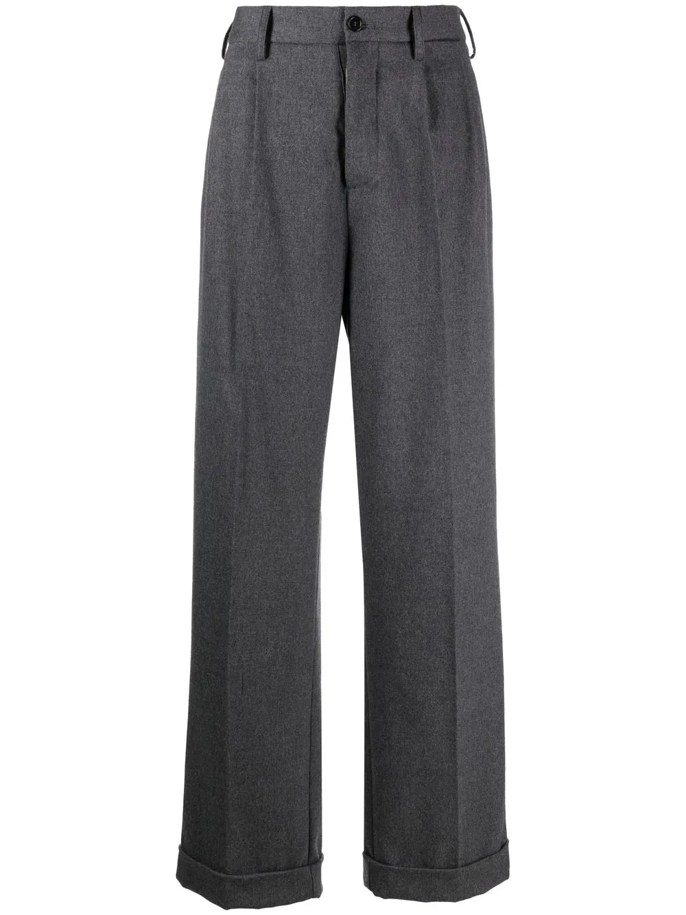 

Marni pantalones de vestir con tiro alto - Gris