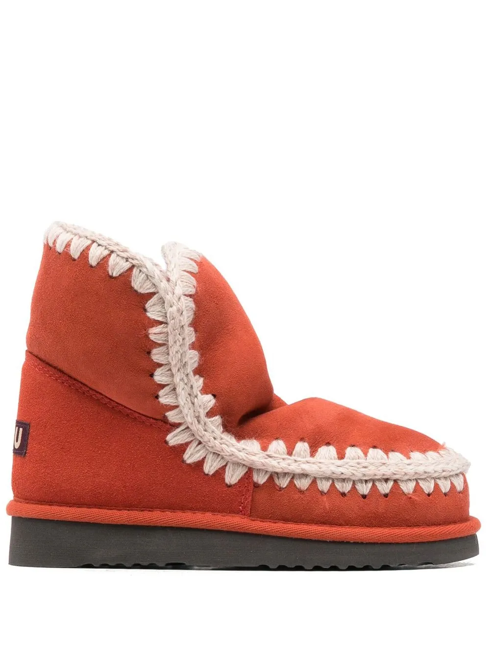 

Mou Eskimo 18 shearling-lined ankle boots - Orange