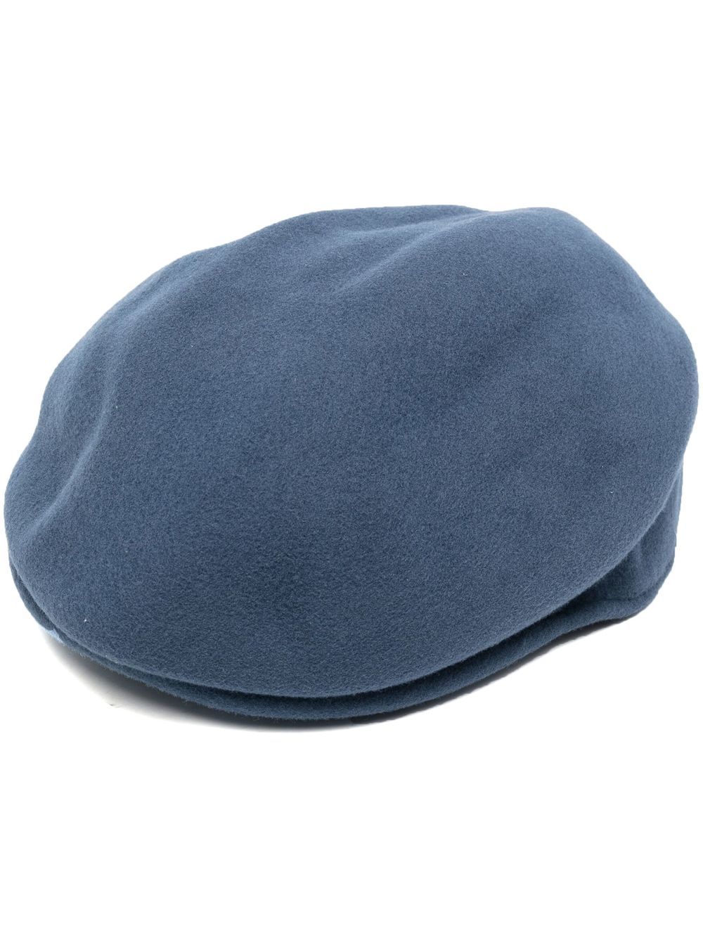 

Comme Des Garçons Shirt logo-embroidered baker-boy cap - Blue