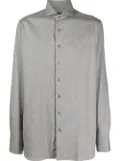 Lardini button-down fitted shirt - Grey