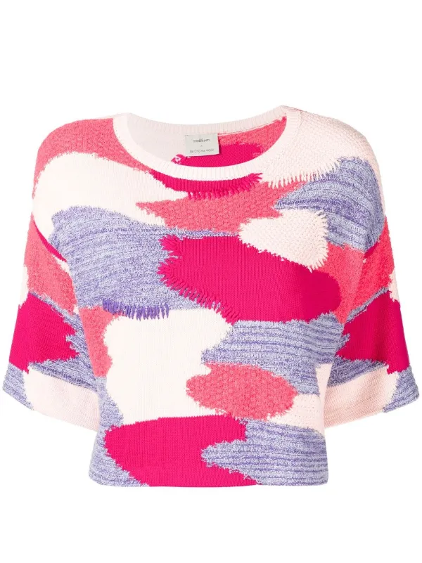 Onefifteen Patchwork Knit Top - Farfetch