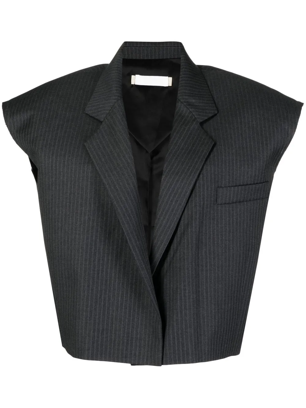 

Litkovskaya deconstructed cropped blazer - Black