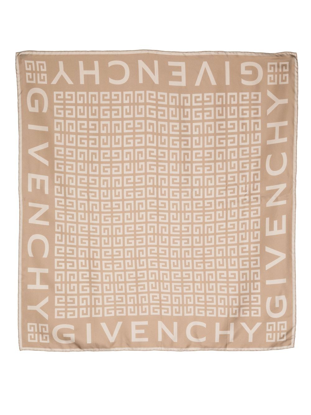 Givenchy logo-monogram silk scarf Women