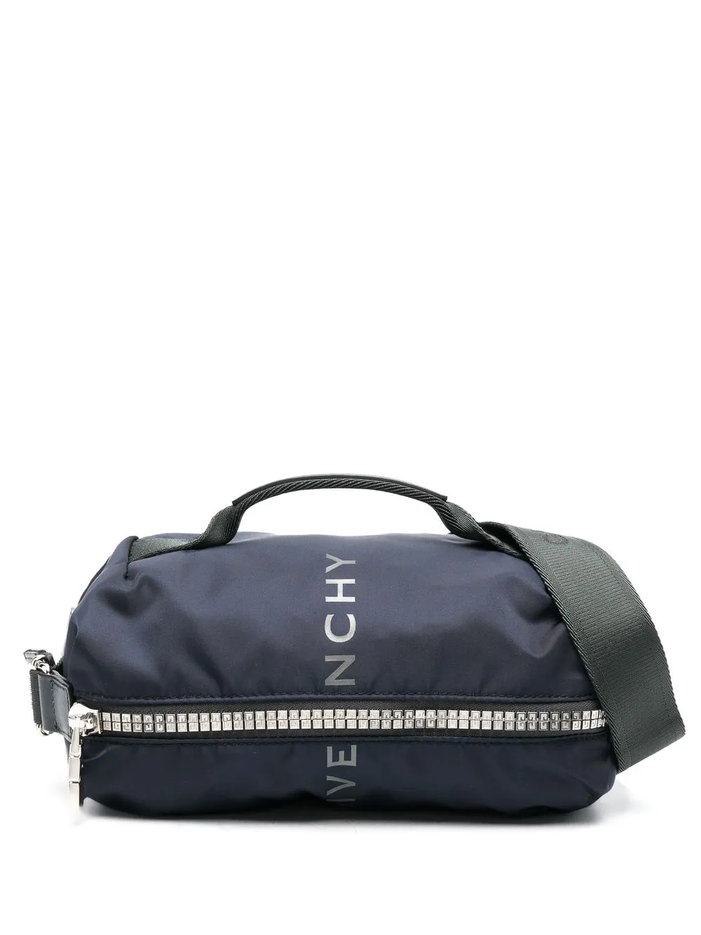 

Givenchy mochila tipo mensajero con logo estampado - Azul