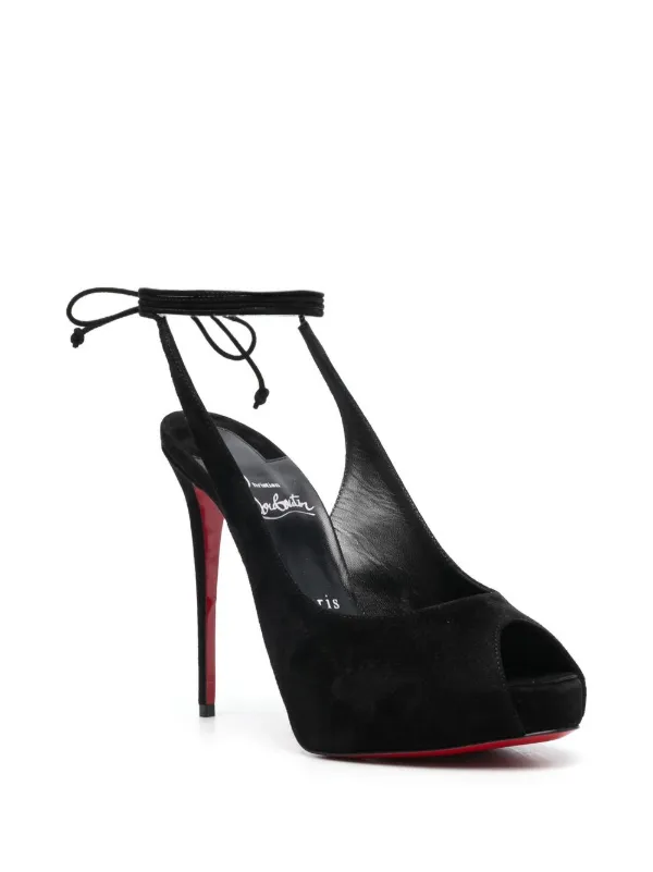 Louboutin lace pumps online