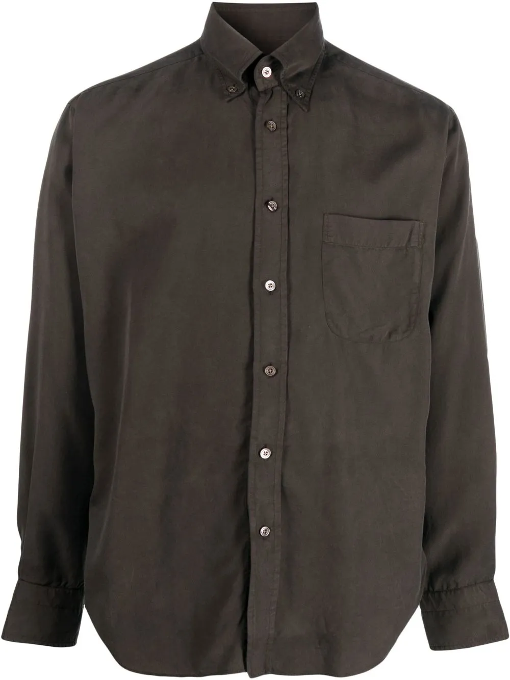 

TOM FORD camisa con botones - Verde