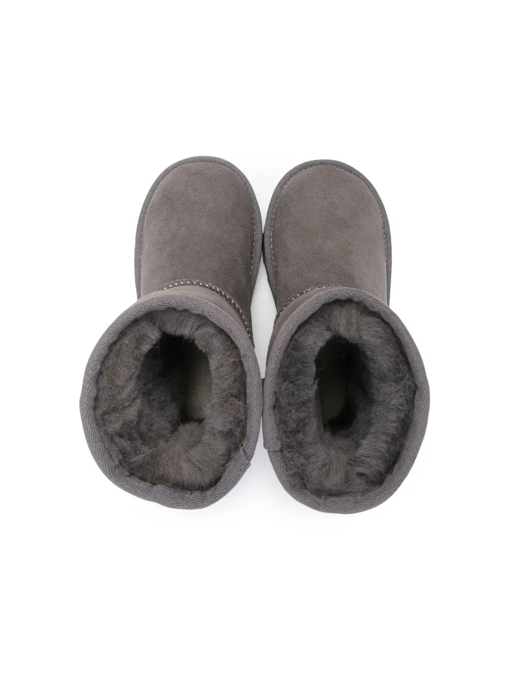  Ugg Kids Suede Ankle Boots - Grey 