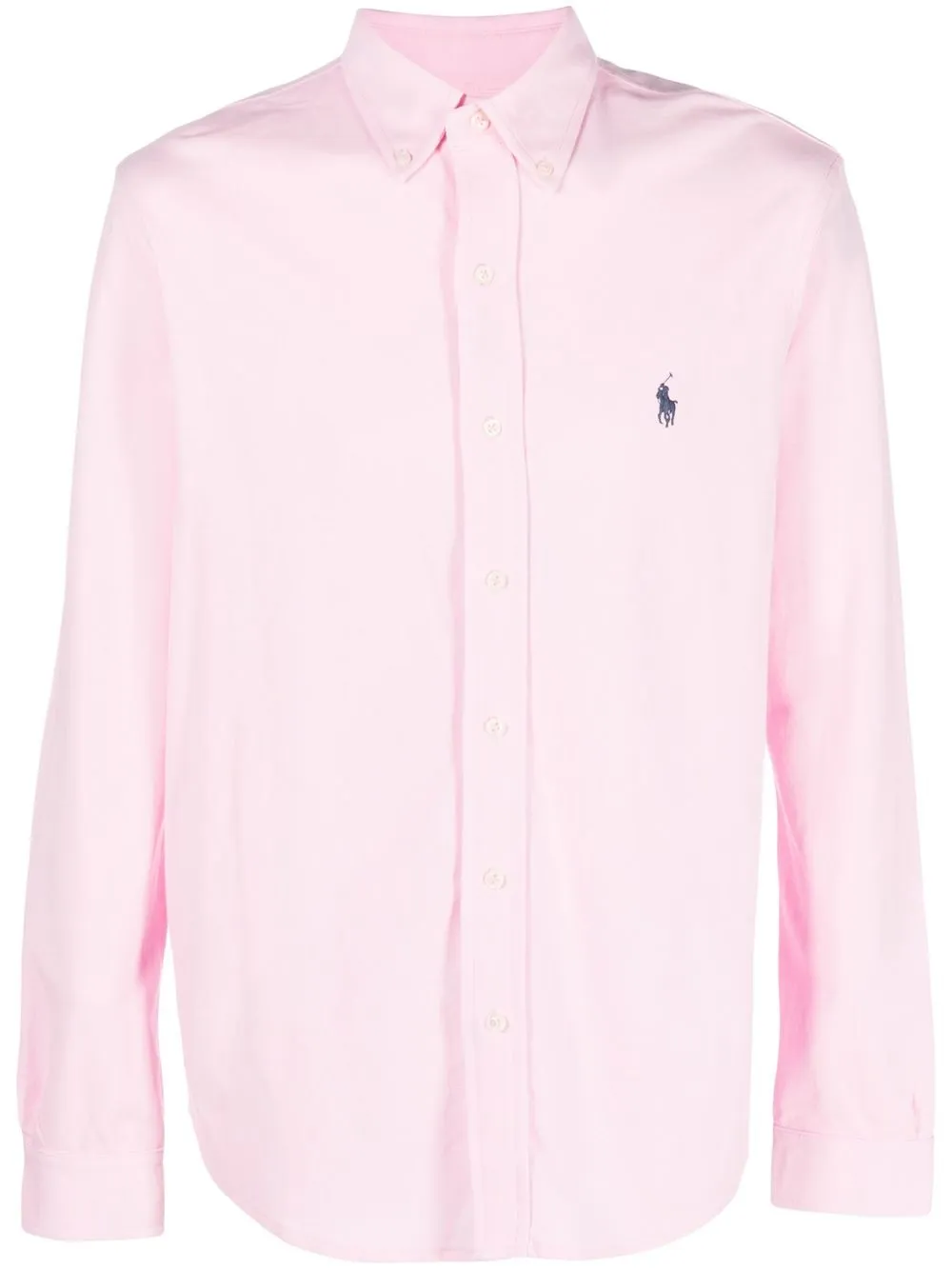 

Polo Ralph Lauren embroidered-logo shirt - Pink
