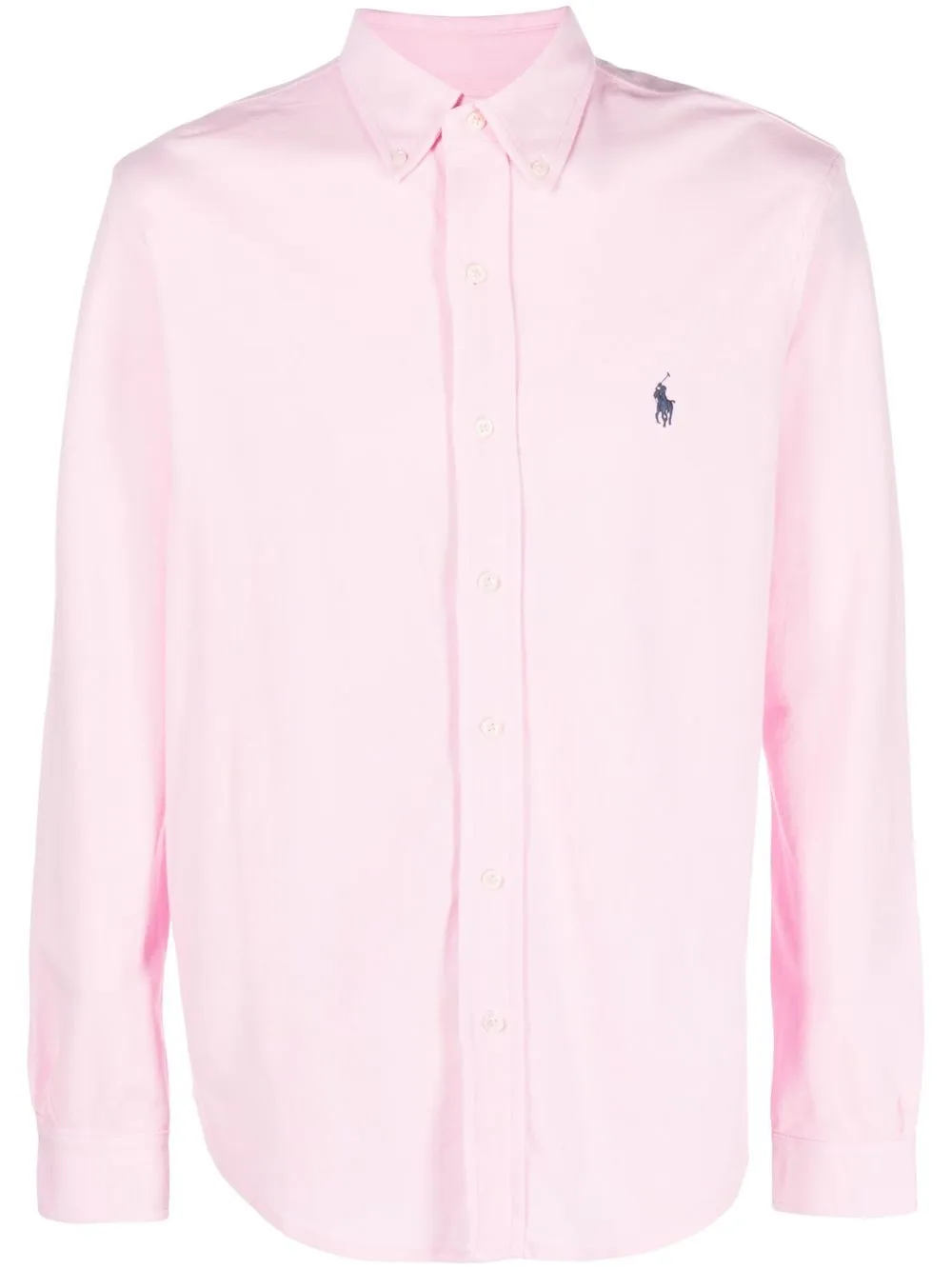 

Polo Ralph Lauren camisa con logo bordado - Rosado