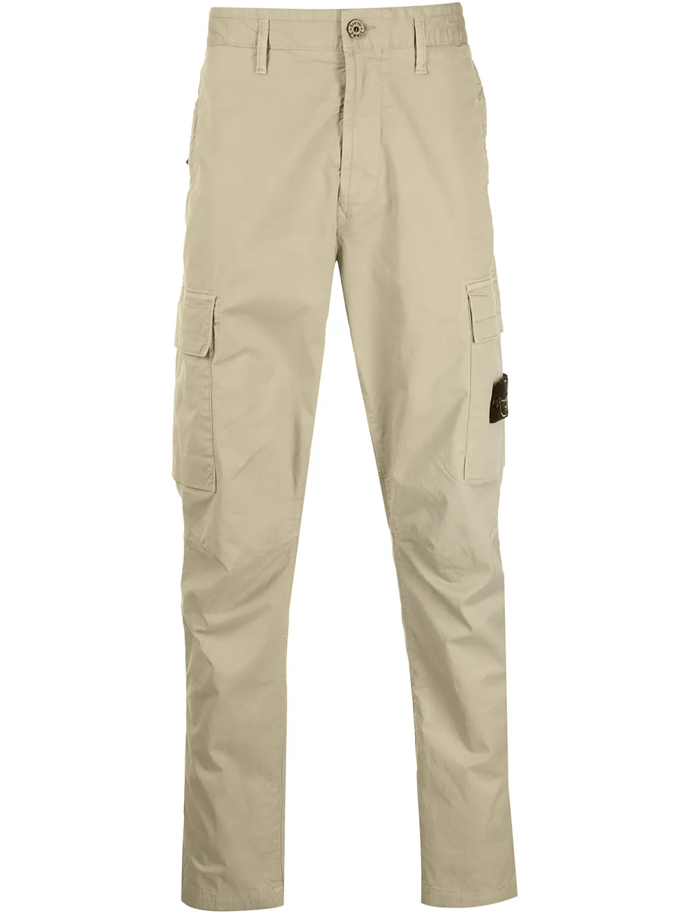 

Stone Island compass-patch cargo trousers - Neutrals