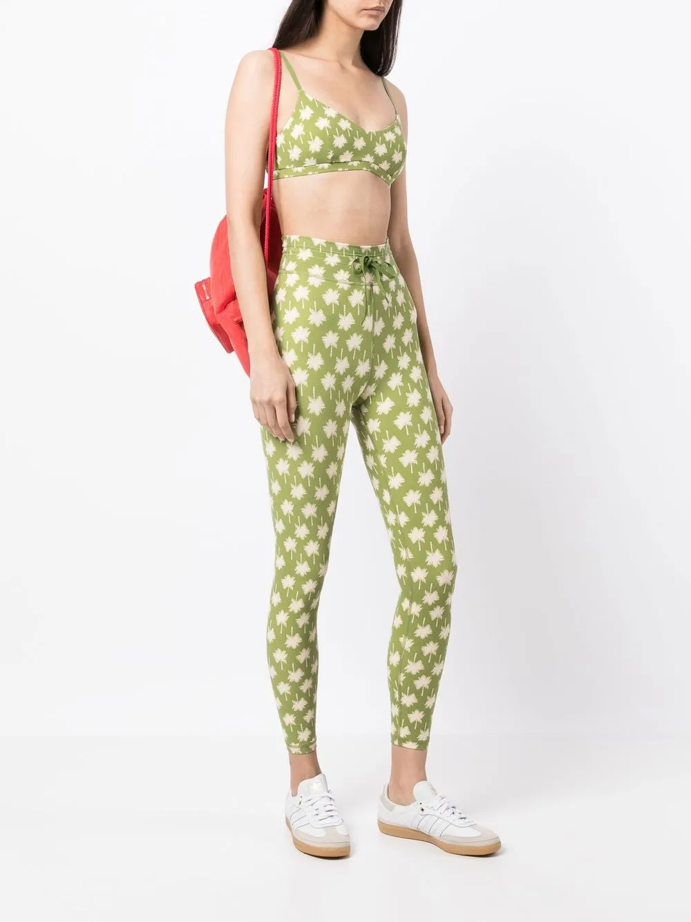 The Upside Legging met print - Groen