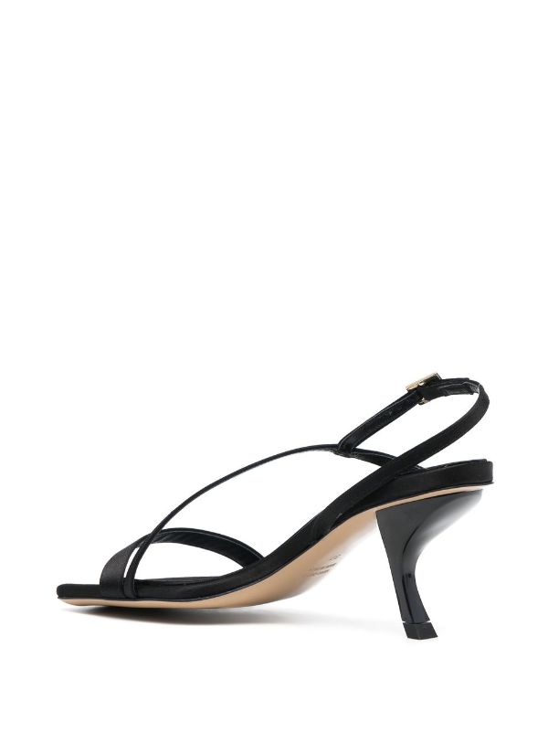 GIABORGHINI sculpted-heel thong-strap Sandals - Farfetch