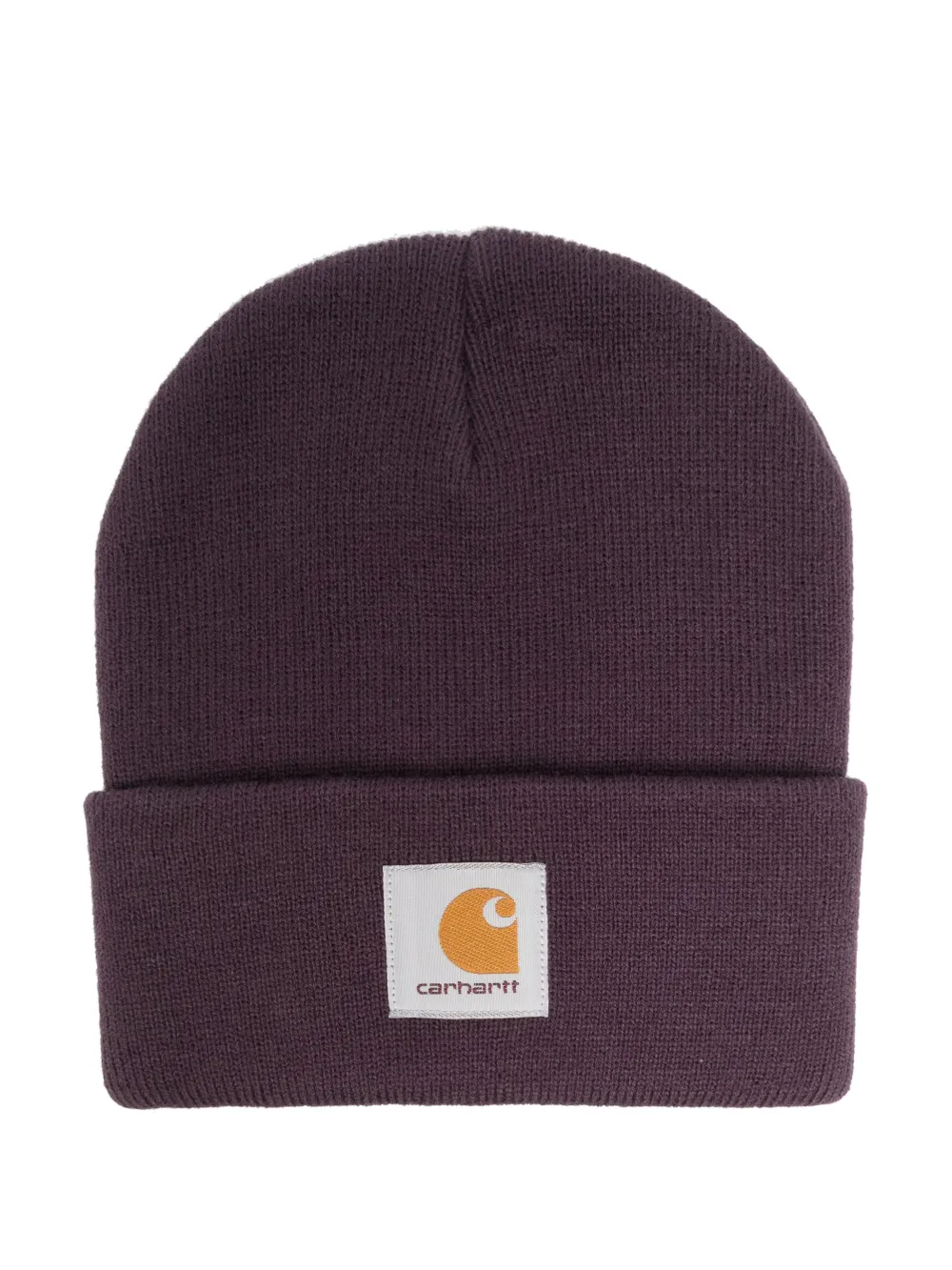 Carhartt WIP Gorro com patch de logo | Roxo | Image 1