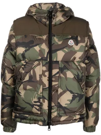 Moncler jacket mens camo hot sale