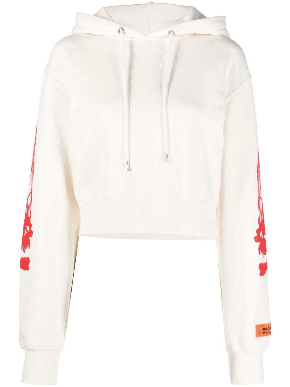 

Heron Preston hoodie corta - Neutro