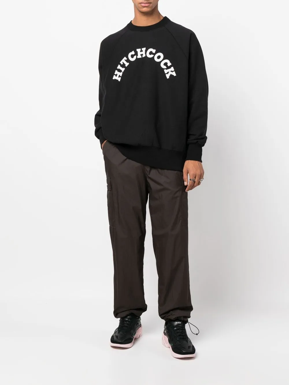 Undercover Sweater met print - Zwart