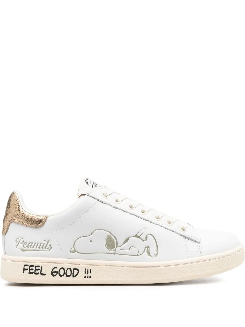 

Moa Master Of Arts tenis con motivo de Snoopy - Blanco