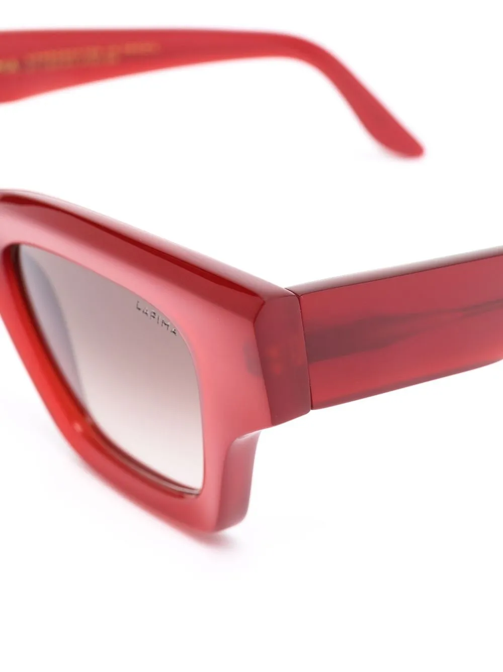 Lapima Bira Square-frame Sunglasses In Red