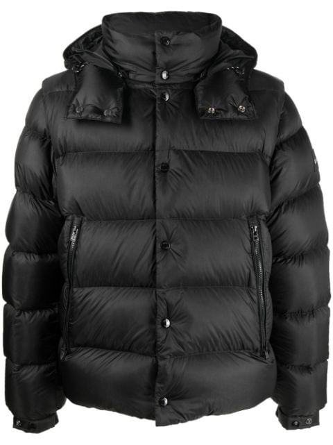 BOSS - feather-down hooded puffer jacket