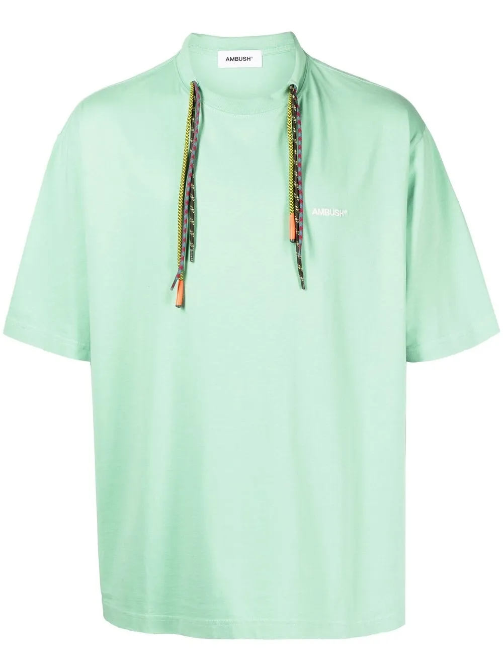 

AMBUSH playera con cuello redondo - Verde