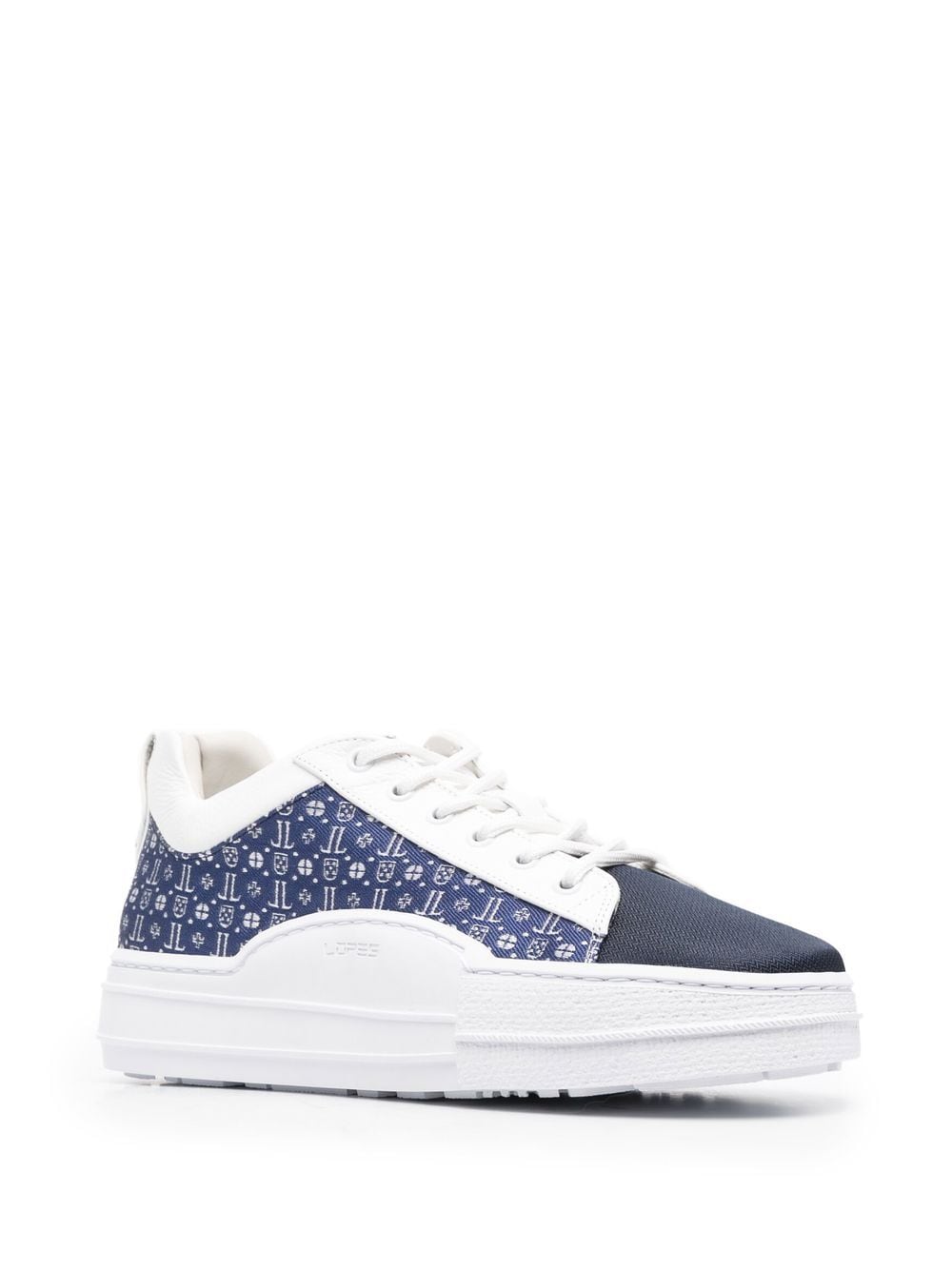 Image 2 of Leandro Lopes Jacquard-Sneakers mit Logo