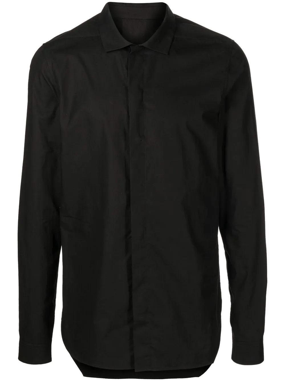 

Rick Owens camisa manga larga - Negro