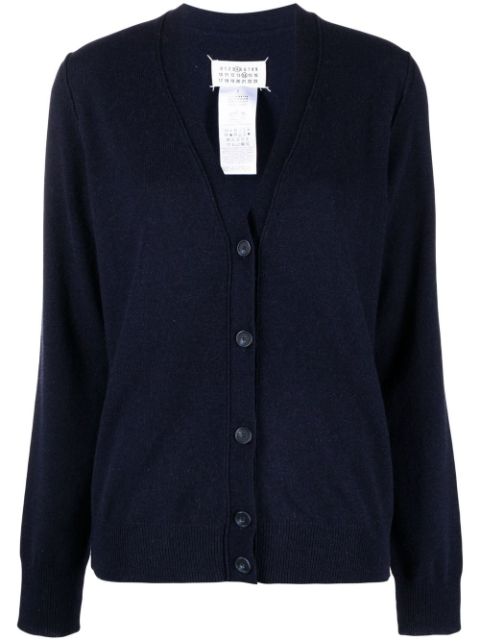 Maison Margiela V-neck cashmere cardigan Women