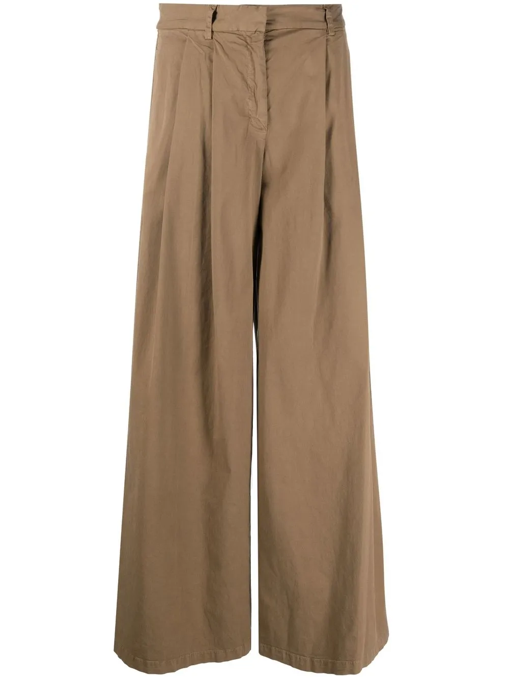 

Nili Lotan high-waist wide-leg trousers - Brown