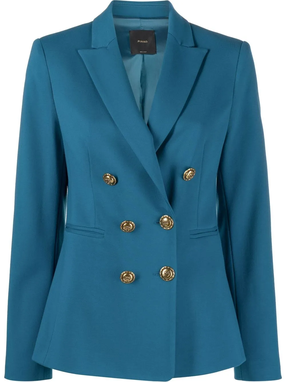 

PINKO Love Birds buttoned blazer - Blue