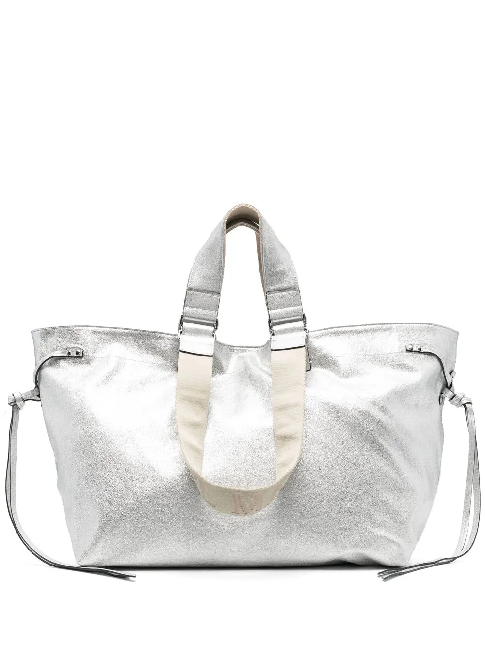 

Isabel Marant tote Wardy - Plateado