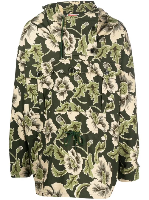 Veste légère à fleurs - Kenzo - Modalova