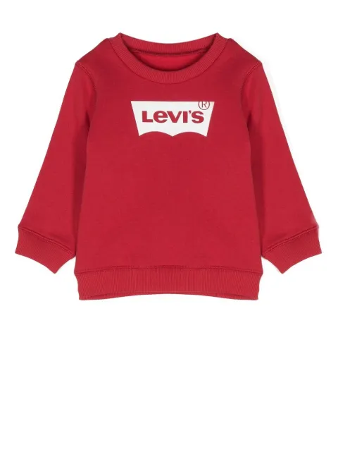 Levi's Kids logo-print crew-neck sweatshirt