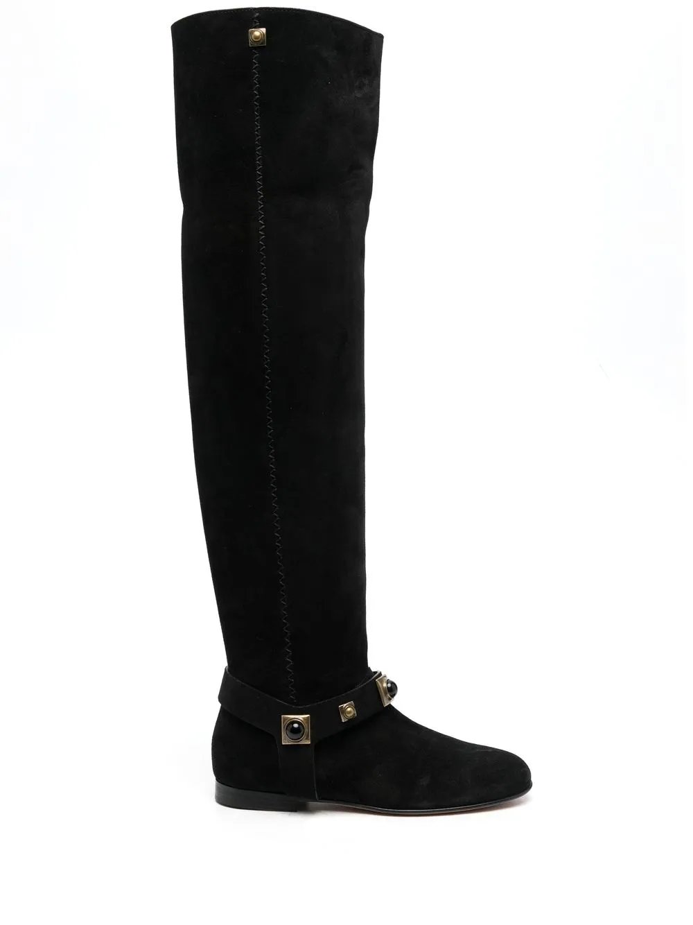 

ETRO botas altas Crown Me - Negro