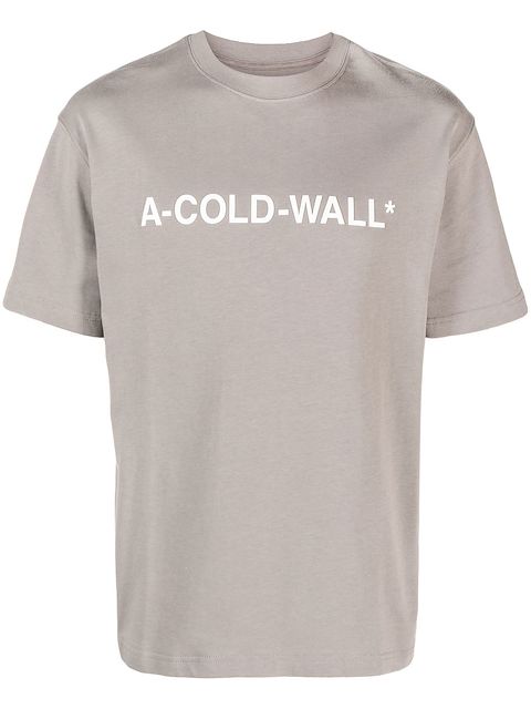 A-COLD-WALL* t-shirt en coton à logo imprimé