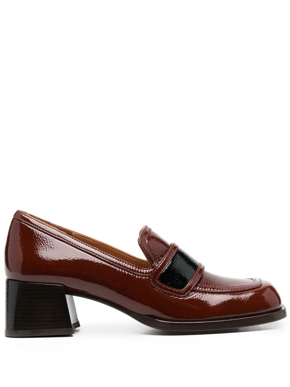 

Chie Mihara Bolsin patent loafers - Brown